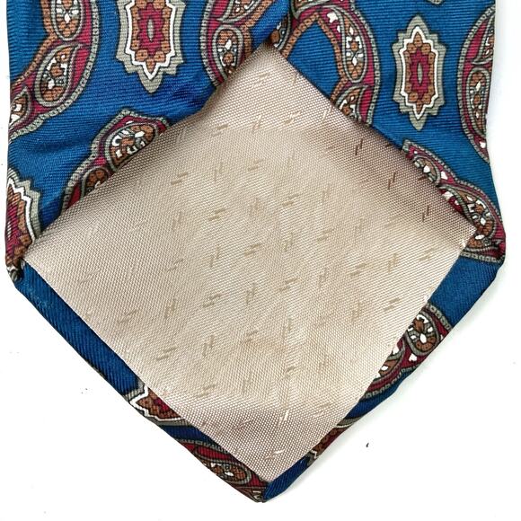Vintage Pierre Balmain Silk Tie - Paisley Print – Classic Gift, Unisex Accessory - Picture 5 of 12